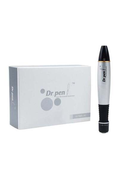 Dr.Pen جهاز ديرمابين سلكي بإبر دقيقة، أزرق/فضي/أسود، 4.0