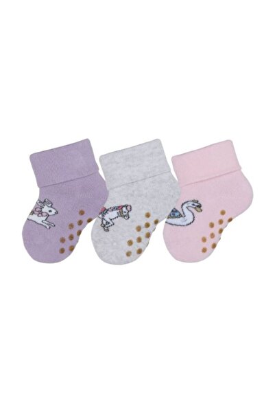 Bross Swan, Rabbit, Towel 3-Piece Baby Girl Socket
