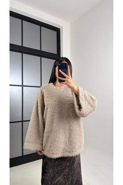 Gaus Mink Soft Textured Plush Sweater Gaus-00817