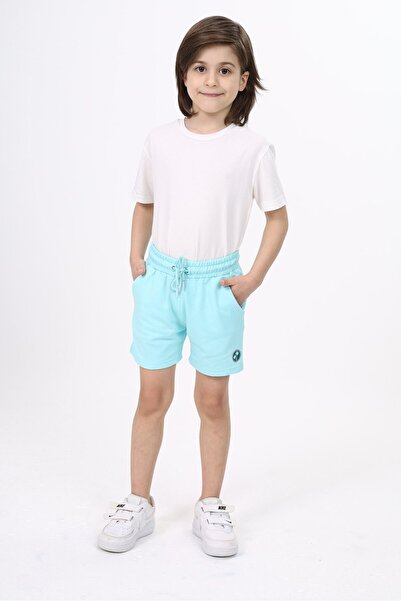 Toontoy Boy's Printed Basic Shorts with Elastic Waist and Pockets