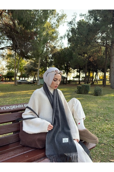 Mooncorn Smoked Wool Scarf