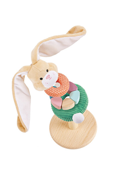 Hape Wooden Bunny Stacking Ring
