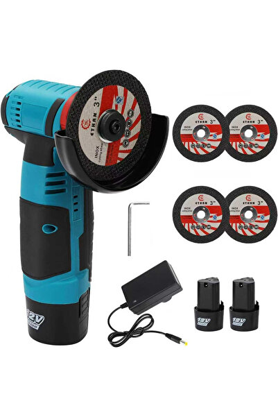 RUIXZSS مِطحنة زاوية صغيرة، أداة طحن كهربائية بسرعة 19500 دورة في الدقيقة، سك...