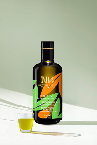 Nermin Hanım Zeytinliği Domat - Erken Hasat Soğuk Sıkım Sızma Zeytinyağı R.(5...