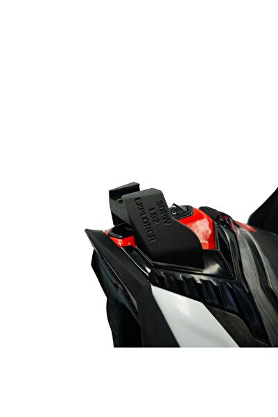 3DPW 3D PART WORKS 3DPW LS 2 EXPLORER CARBON Kask uyumlu chinmount aksiyon ka...