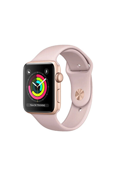 schitec T700 Android İos Uyumlu Çağrı Özellikli Akıllı Saat Gold Kasa Pembe K...