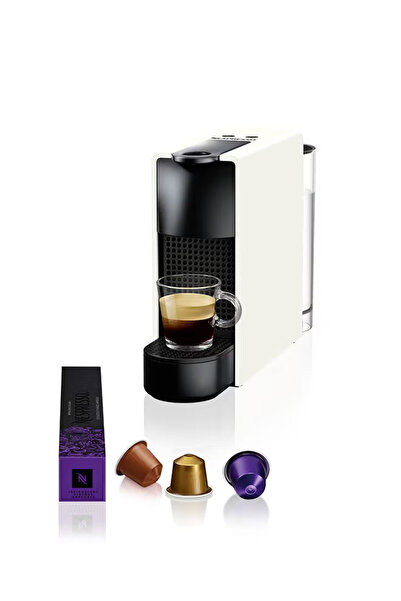 Domuik Mini Coffee Machine By Nespresso, White, 0.6L (UAE Version) 0.6 L 1310 W C30-ME-WH-NE2