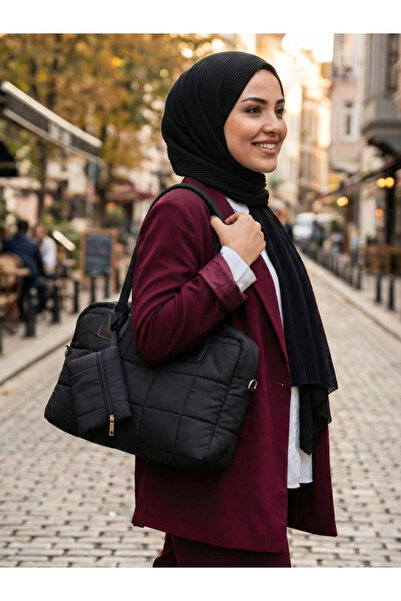 MRB Large Size Soft Cloth Women's Shoulder Bag Women's Arm Bag