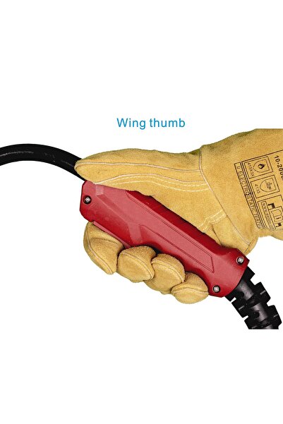 OEM premium welding gloves，proprietary flame retardant air cushioned lining，10-2000,Buck