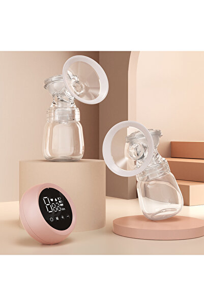 Ominii مضخة ثدي كهربائية، مضخات ثدي ذكية ثنائية، شفط عالي أوتوماتيكي بالكامل