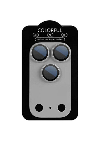 HEYBİNGO Protectie Camere iPhone 17 Pro Titanium Gray