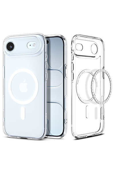 Spigen Husă de protecție hibridă MagSafe pentru iPhone 17 Air Ultra - Transpa...