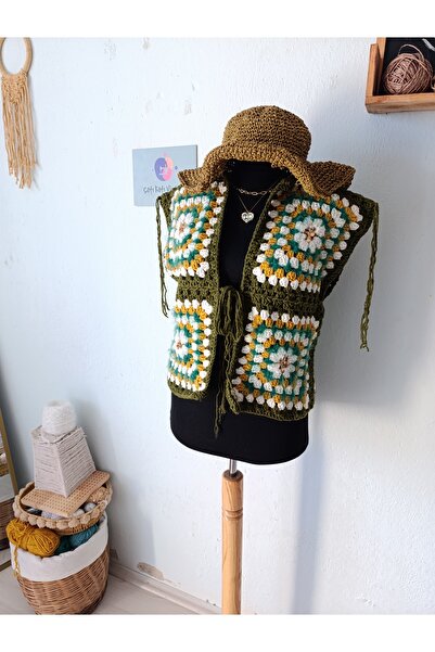 ÇATI KATI Vintage El Örgüsü Yeni Sezon Pinterest Yelek