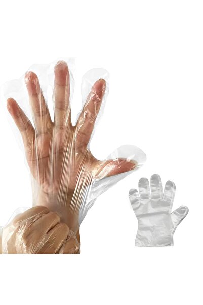 OEM 300 PCS Disposable Plastic Gloves Cleaning Gloves Household Food Safe，Latex-Free，Powder-Free，One