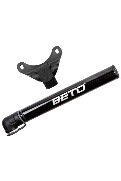 KlaussTech Pompă mini din aluminiu 50 de grame, clemă de șa, FV, 7 bar