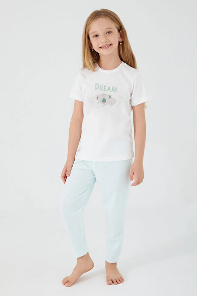 Rolypoly Double set - cream light blue