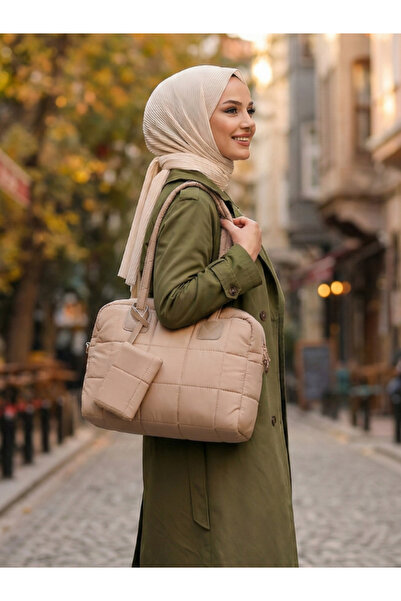 MRB Large Size Soft Cloth Women's Shoulder Bag Women's Arm Bag