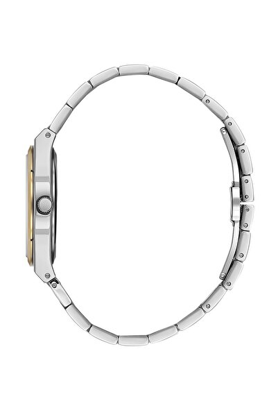 Daniel Klein Green Dial Metal Band Stylish Women's Wristwatch