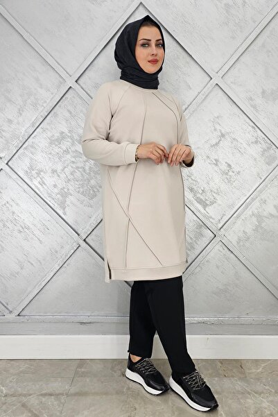 PYS KADIN NERVÜR DİKİM TESETTÜR TUNİK