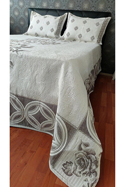 AYBERK HOME TEXTİLE JAKARLI DOKUMA ÇİFT KİŞİLİK PİKE TAKIMI