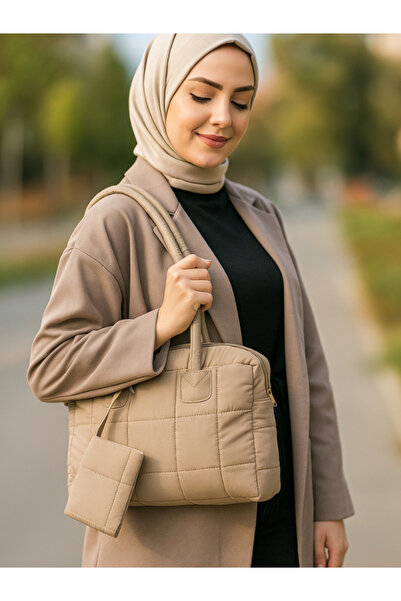 MRB Large Size Soft Cloth Women's Shoulder Bag Women's Arm Bag