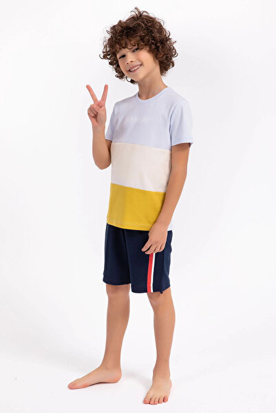 Arnetta Father Son Bermuda Set - Sky