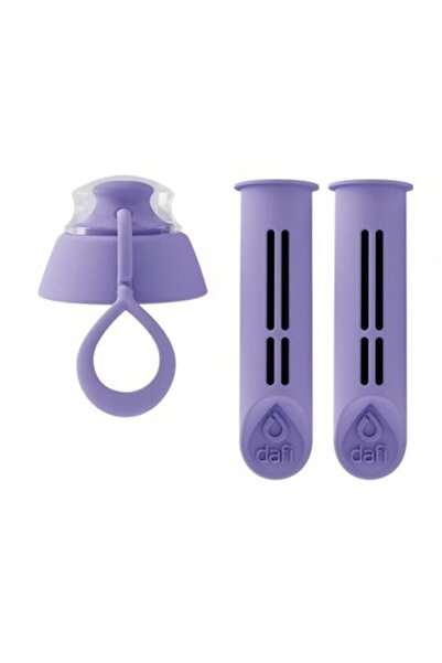 Other Inserție filtru pentru sticlă Dafi, violet, 2 bucăți, capac