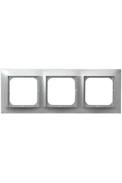 OSPEL Ramă triplă argintie Impression