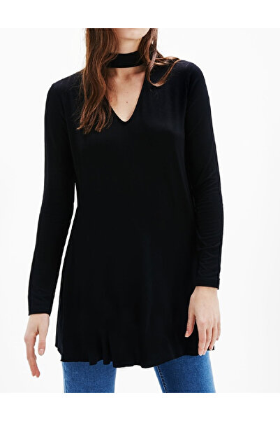 Evendi Oversized Blouse, Black