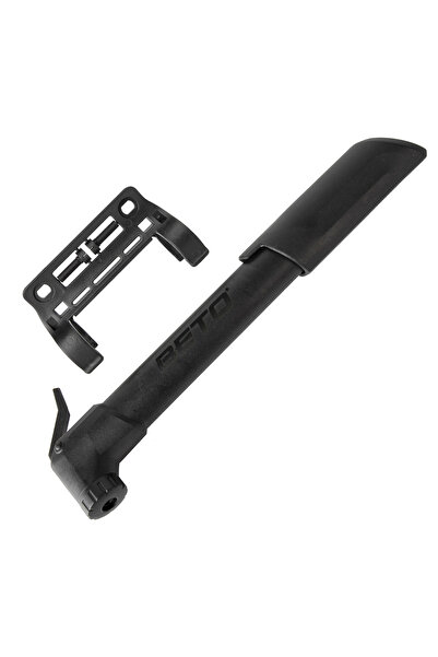 KlaussTech Pompă Mini Beto neagră cu suport de fixare rapidă