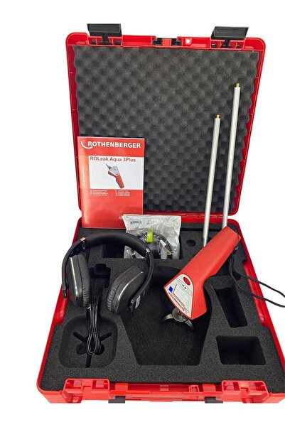 Rothenberger Roleak Aqua 3 Plus Akustik Dinleme Su Kaçak Tespit Cihazı