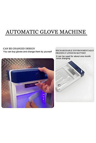 OEM Disposable Gloves Machine，Automatic Glove Machine With 100pcs Plastic Gloves，Automatically Put