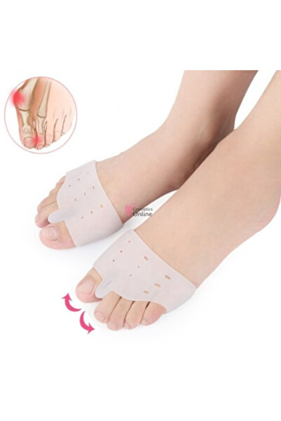 CRM Set of 2 bunion protectors and big toe separators CRM, soft silicone, universal size