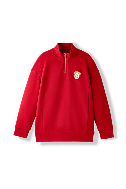 GSStore Galatasaray Çocuk Yarım Zip Hoodie C252074