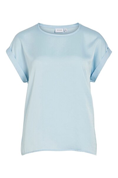 VILA Oberteil mit kurzen Ärmeln VIELLETTE
