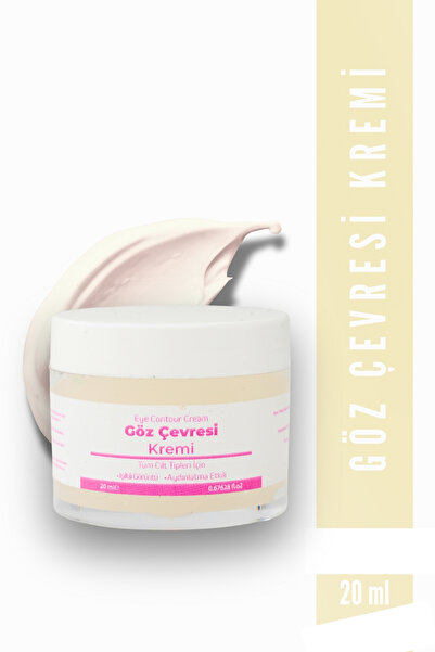 HANZADE HANIM Göz Kremi Kararma, Aydınlatıcı Etkili, Işıltılı Görüntü 20 ml