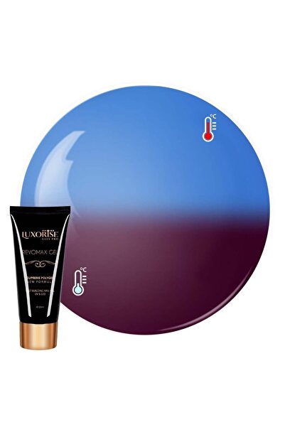 LUXORISE Polygel Thermo REVOMAX GEL Purple Enigma, 30ml