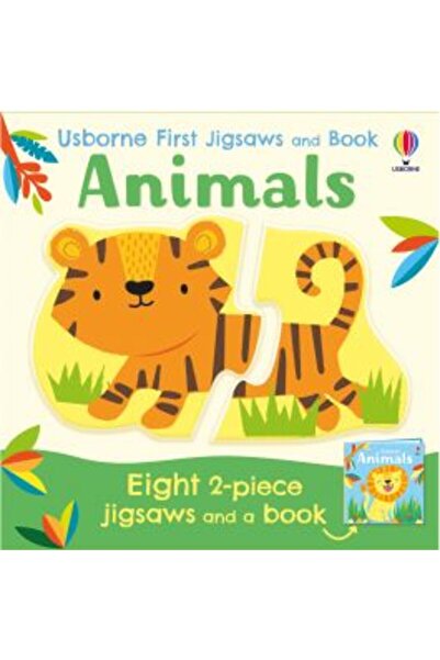 Usborne First Jigsaws and Book: Animals