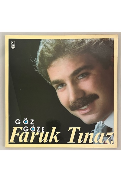Sembol Plak Faruk Tınaz Göz Göze Lp Plak (Orjinal 1988 Dönem Baskı Plak)