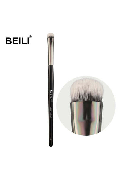 BEILI Pensula detalii par sintetic Black BX836