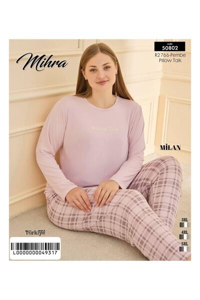 Mihra Büyük beden pijama takımı
