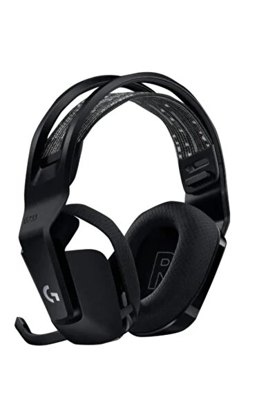 logitech Casti gaming wireless G733, ultrausoare, Lightsync RGB, Negru