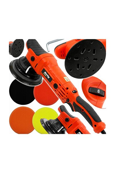 Notig Tools Set masina pentru polisat, flex polis auto cu accesorii bureti 150mm 1400W Notig