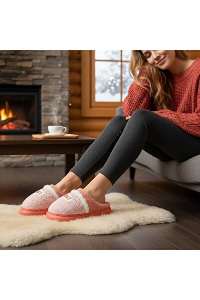OEM Fluffy, warm and relaxing house slippers, comfortable slippers, for women, L709