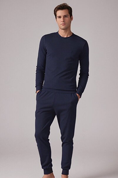 Kom Eliam Embroidered Detailed Pajama Set