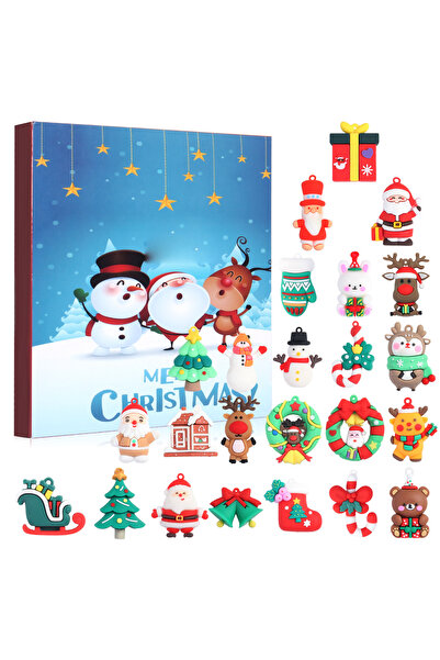 OEM Christmas blind box, acrylic keychain