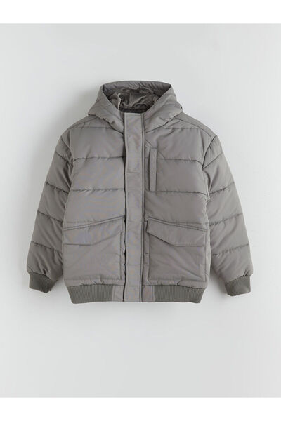 LC Waikiki Jachetă puf pentru băieți Seray New Season cu glugă