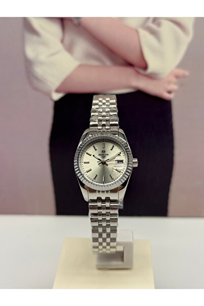 Hislon Silver Women's Wristwatch 5 Atm Waterproof with 3 Years Warranty