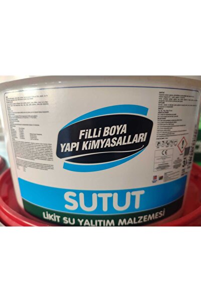 Filli Boya SUTUT ,SU BAZLI KULLANIMA HAZIR ELASTİK HER TÜR ZEMİNE KOLAYCA UYGULANABİLEN BEYAZ 3KG