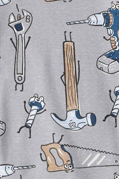 Carter's Boy's Navy Blue Pajama Set